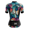thumbnail image 2 of Chandail de Cyclisme pour Femmes Color Waves - TTP, 2 of 3