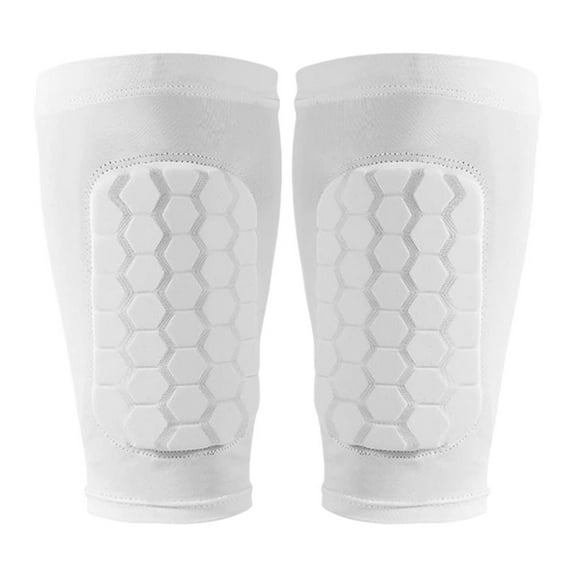 Soccer Shin Guards for Kids Youth Adult, Lightweight Calf Protective Gear with Honeycomb Padding