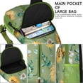 thumbnail image 2 of Sac à Bandoulière Tournesol Rustique Jaune, Léger et Durable avec Sangle Réglable, Multiples Compartiments pour Voyage, Promenades en Ville, Gym, 2 of 6