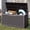 Dark Brown-1, variant on Uforic 100 Gallon Lockable Resin Outdoor Storage Deck Box, Uforic Multipurpose Storage Chest for Patio Accessories Garden Tools Daily Essentials, Weather Resistant, Dark Brown