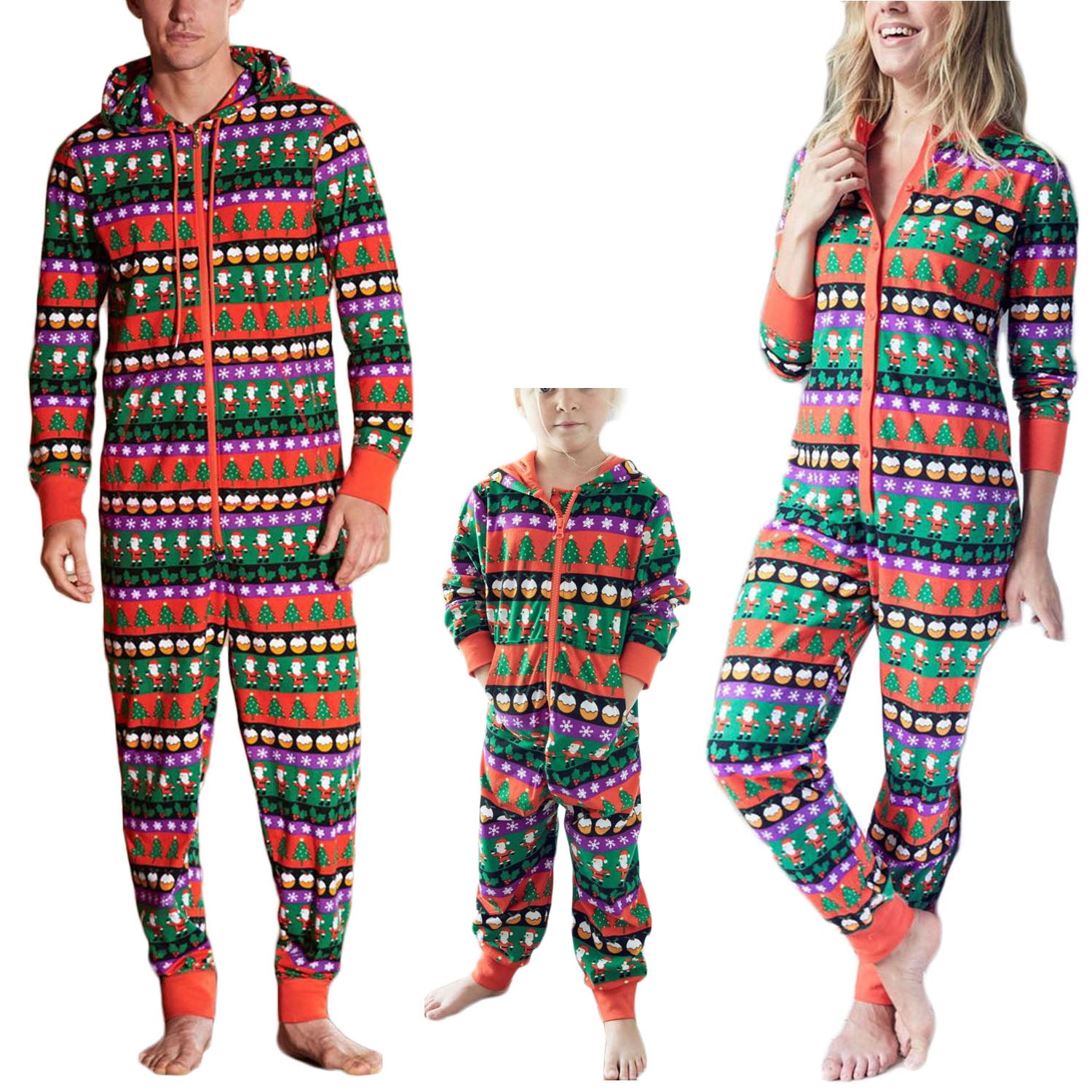 matching onesie pajamas christmas