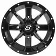 thumbnail image 2 of Sedona A88B-48056-44S Hollow Point Wheel - 14x8-4+4 Offset - 4/156 12mm Tapered Lug (14x8), 2 of 3