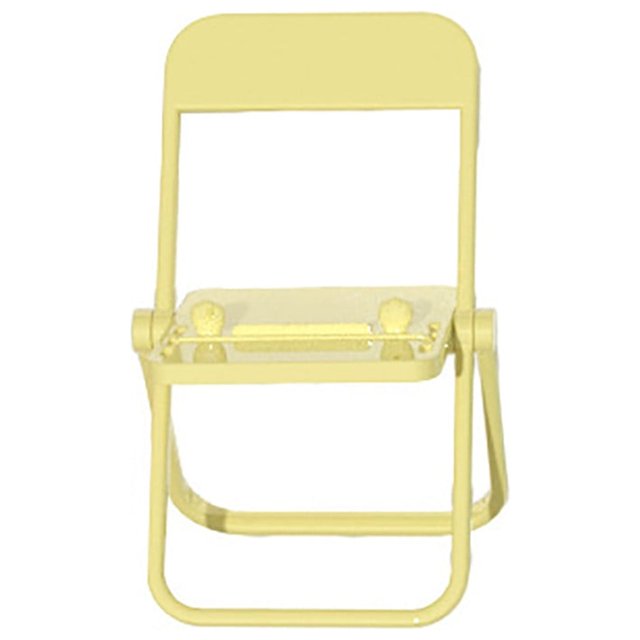Fiudx Silla para Teléfono, Soporte para Teléfono Móvil de Escritorio Plegable y Práctico con Diseño de Macarrones.