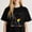 Black-3, variant on Women's Worlds Best Yellow Lab Mom Paw Print T-Shirt S-4XL Mother's Day Gift