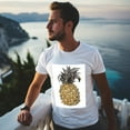 thumbnail image 5 of Graphic Tees Baggy Shirts for MenPineapples Crew Neck Streetwear T Shirts Casual Summer Sports Best Sizes, 5 of 5