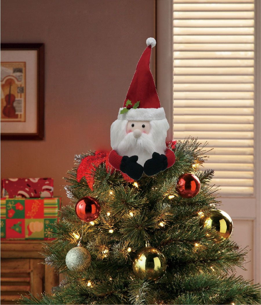 Christmas Tree Top Santa