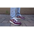 thumbnail image 4 of Size 9 - New Balance 580 Washed Burgundy, 4 of 6