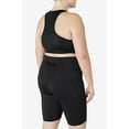 thumbnail image 4 of Fila Women's Plus Treasure Chest Graphic Sports Bra Black Size 3X, 4 of 4