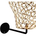 thumbnail image 2 of Wall Mounted Mannequin Head Hanger Hat Cap Display Model for Salon Home, Golden, 2 of 2