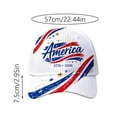 thumbnail image 2 of America 250th Anniversary Commemorative Baseball Cap, Patriotic 1776-2026 USA Flag Hat, Adjustable Strap Baseball Hat for Outdoor, Independence Day & Anniversary Celebration, 2 of 8
