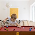thumbnail image 4 of Costway 48" Mini Table Top Pool Table Game Billiard Set Cues Balls Gift Indoor Sports, 4 of 10
