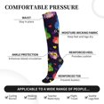 thumbnail image 3 of Bixox Owls And Hearts Print Compression Socks,Compression Socks Women & Men Circulation for Medical,Running,Athletic, 3 of 7