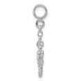 thumbnail image 2 of 925 Sterling Silver Dragonfly 1/2 Inch Dangle Pendant Charm Insect Arachnid, 2 of 8