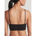 thumbnail image 2 of Jockey Women's Bras Air Seamfree Bralette, Black, Medium, 2 of 2