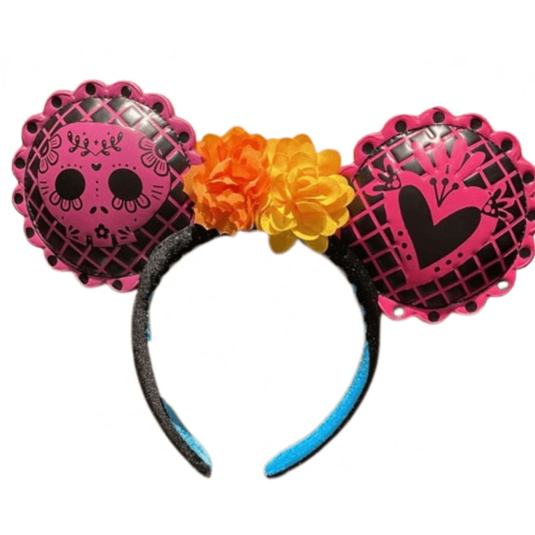 Disney Parks Minnie Mouse Dia de los Muertos Ears Headband  display picture 1