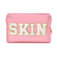 thumbnail image 1 of Neceser cosmético Y1tvei Preppy Patch SKIN White Letter, 1 of 1