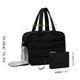 thumbnail image 2 of Bolsa térmica 2 en 1 para mujeres - bolsa grande con compartimento para portátil, organizador de comidas y correa desmontable para trabajo, viajes o trayectos diarios, 2 of 6