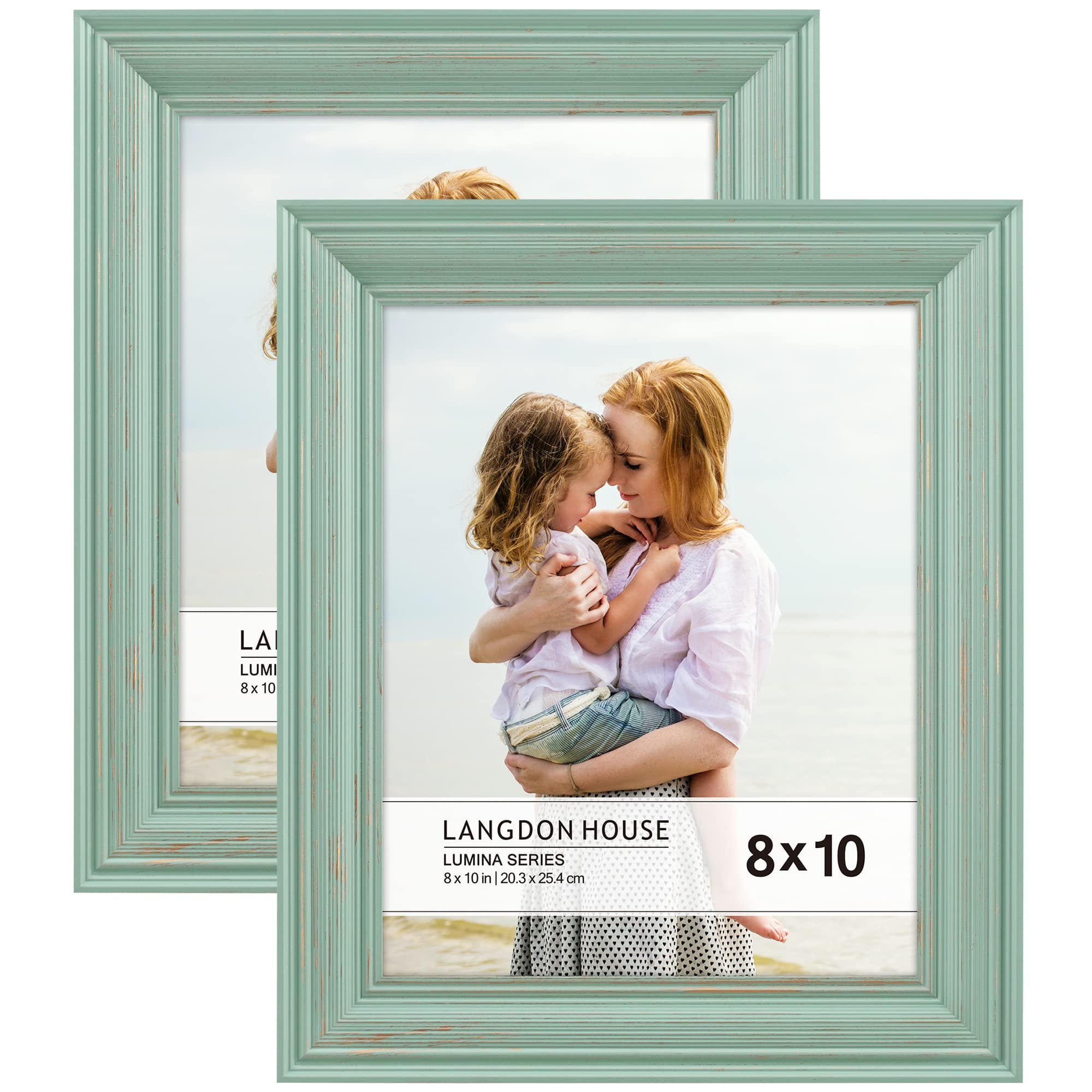 Details about   Rustic 11x14 Wood Picture Frames & Poster Frame Mat 8x10 Wall Decor 1,3,10 Pack 