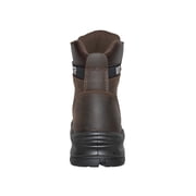 Men 6 Waterproof Composite Toe Work Boot Brown