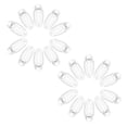 thumbnail image 4 of 20 pasadores transparentes para el pelo, mini pasadores, pasadores decorativos franceses, pasadores para el pelo, accesorios para el pelo para bebés y niños pequeños, 4 of 5