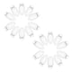 thumbnail image 4 of 20 pasadores transparentes para el pelo, mini pasadores, pasadores decorativos franceses, pasadores para el pelo, accesorios para el pelo para bebés y niños pequeños, 4 of 5