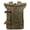 Army Green, variant on ISMART Anti-Theft Laptop Backpack - Water-Resistant Waxed Canvas & Pull-Up Leather, Multi-Functional Travel Hiking Bag