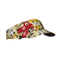 thumbnail image 1 of Fotbe Vehicles Visera Deportiva con Diseño, Gorra Abierta Ajustable de Algodón para Mujer y Hombre, 1 of 7
