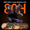 thumbnail image 5 of Wireless Earbuds Bluetooth Headphones 80Hrs Playback Sport Ear Buds with Earhook LED Display Charging Case IPX7 Waterproof Earbud Deep Bass Running Earphones for iOS Android Cellphone, 5 of 8