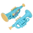 thumbnail image 1 of Cuerno Cuerno De Juguete Diseño De Simulación Efecto De Iluminación Dinámica Instrumento Musical Cuerno De Juguete Para Regalo Con Cordón Para Mayores De 3 Años, 1 of 7