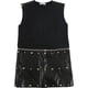 thumbnail image 1 of Vestido Midi con tachuelas Sonia Rykiel para mujer negro 42, 1 of 2