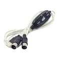 thumbnail image 2 of WDOplteas Pro USB IN-OUT MIDI Cable adaptador PC a música Convertidor teclado electrónico, 2 of 2