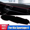 thumbnail image 2 of Car Dashboard Cover Mat Anti-slip Pad Carpet For Kia Sportage 4 Ql 2016 2017 2018 2019 2020 Accessories, 2 of 5