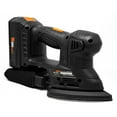 thumbnail image 4 of WEN 20401 20V Max Cordless Detailing Palm Sander with 2.0 Ah Lithium-Ion Battery and Charger, 4 of 8