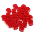 thumbnail image 2 of 25pcs Seis Dados D6 De Del Partido Rpg Dados De Color Rojo, 2 of 7
