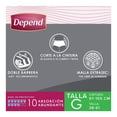 thumbnail image 4 of Ropa Interior para incontinencia Depend Unisex unisex grande 15 pzas, 4 of 4