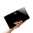 thumbnail image 1 of Travel Scale for Body Weight, Venugopalan Small Portable Body Weight Scales Digital Bathroom Mirror Scale Mini Electronic Scale for Personal Health, Body Tape Measure Included (Rechargeable), 1 of 4