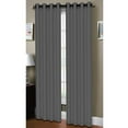 thumbnail image 6 of Raphael Heathered Faux Linen Extra Wide Grommet Curtain Panels, 6 of 7