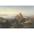 thumbnail image 3 of Carlo Bossoli 24x17 Black Modern Framed Museum Art Print Titled - Balaklava (1857), 3 of 5