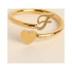 thumbnail image 1 of Xihbxyly En venta Anillos y letras iniciales en oro y mujeres y niñas, anillos y letras abiertas, anillos y alfabeto apilable, regalos y joyería para mamá, esposa y novia, 1 of 2