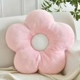 thumbnail image 1 of wonima44 Flower Pillows, Soft Flower Shaped Pillow with Home Decorative for Couch Chair Bed,Flower Floor Throw Pillows for Adults Bedroom Living Room (Pink, 15 Inches), 1 of 1