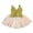 Yellow, variant on Sngxgn Toddler Girl Clothes, Fall Winter Kids Clothes Puff Long Sleeve Tops Mini Skirts 2Pcs Outfits Set(Yellow,130)