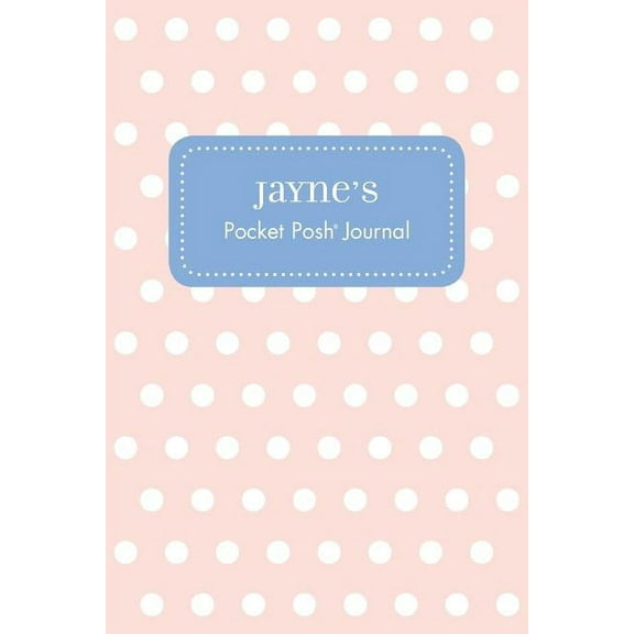Jayne's Pocket Posh Journal, Polka Dot, (Paperback)