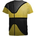 thumbnail image 2 of Championship Basketball Yellow & Black All Over Mens T Shirt, 2 of 2