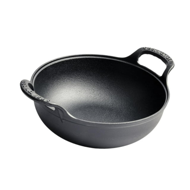 Olla de sopa,Olla para estofado de utensilios de cocina de hierro fundido Olla con doble asa,Olla de sopa de sartén antiadherente para restaurante de cocina casera,Olla de cocción lenta