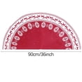 thumbnail image 3 of New Christmas Tree Skirt Knitted Tree Skirt Apron Christmas Tree Skirt, 3 of 3