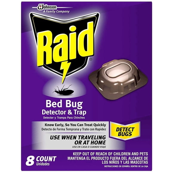 Raid Bed Bug Detector, 8 ct