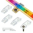 thumbnail image 1 of Clips de montaje transparentes para tiras LED ATB, 100 unidades, IP67, 1 of 9