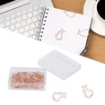 thumbnail image 1 of Clip De Papel De Metal, Clip De Papel Casero único, Compacto Y Simple Para Uso Diario Para Oficina Para Papel De Carta Para El Hogar, 1 of 7