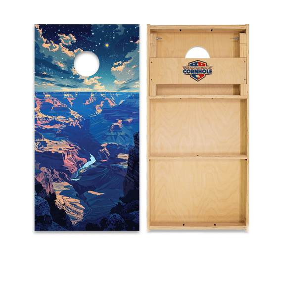 Skip's Garage | Grand Canyon National Park Backyard 2x4 Cornhole Board Set with Bags