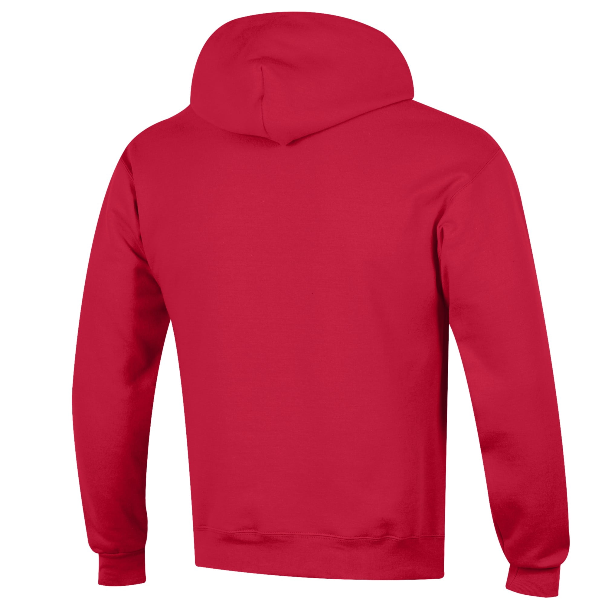 Men's Champion  Red Maryland Terrapins Track & Field Stack Powerblend Pullover Hoodie